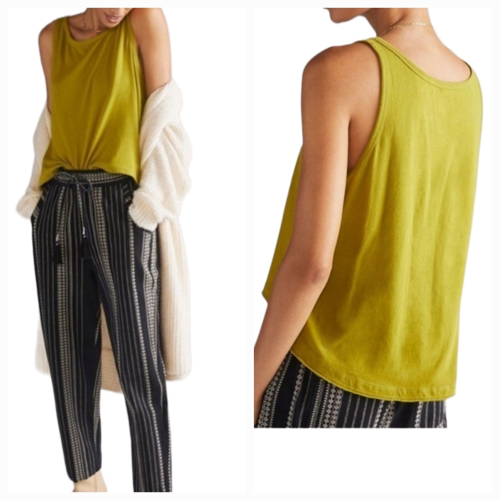 Anthropologie I Daily Practice All Day Muscle Tank Top